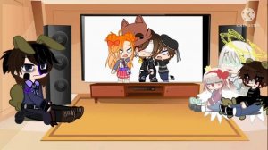 Afton family react to Michael afton 《my au 》