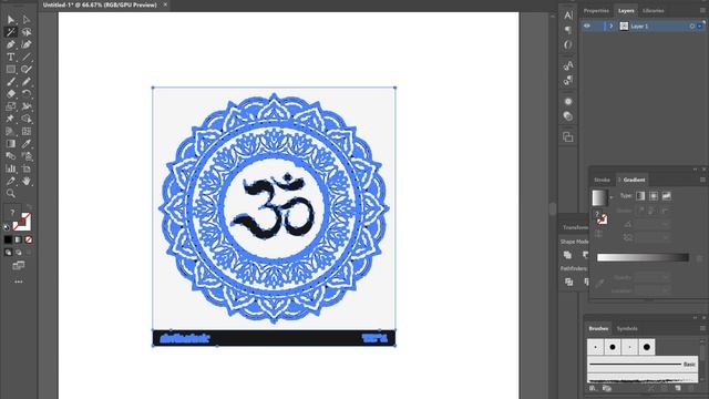 How to cut an image without using pen tool in adobe illustrator?-Part 1 смотреть онлайн