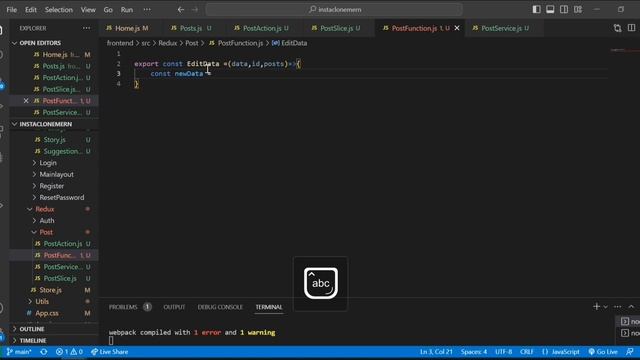 Instagram Clone using Mern | Manage Like/Unlike Posts Redux State | #23 смотреть онлайн