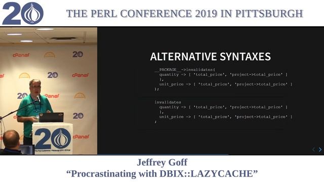Jeffrey Goff - "Procrastinate with DBIx::LazyCache" смотреть онлайн