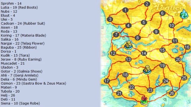 Perfect Ivalice Guide Final Fantasy Tactics Advance Recommended Map Placement смотреть онлайн