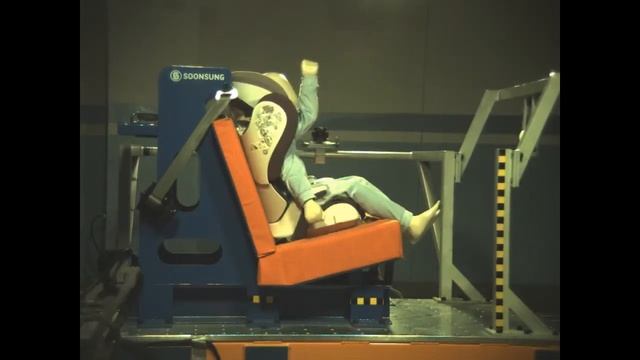 Ducle Xena Junior | фронтальный краш-тест, вид сбоку смотреть онлайн