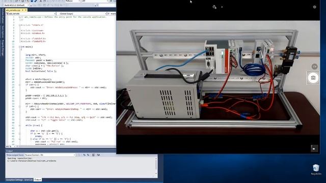 Beckhoff PLC Control via TwinCAT ADS смотреть онлайн