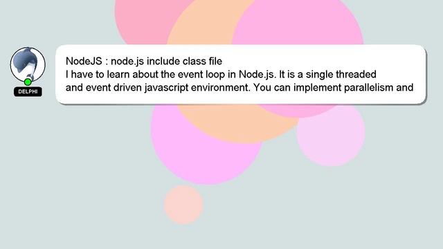 NodeJS : node.js include class file смотреть онлайн