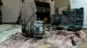 ГЕНЕРАТОР 4D56 РАЗБОРКА