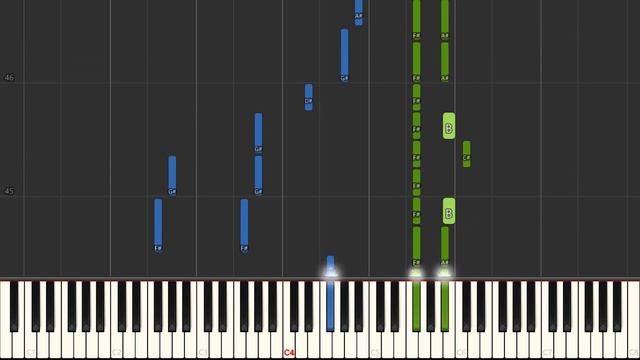 Undertale - His Theme (Piano Tutorial) [Synthesia] смотреть онлайн