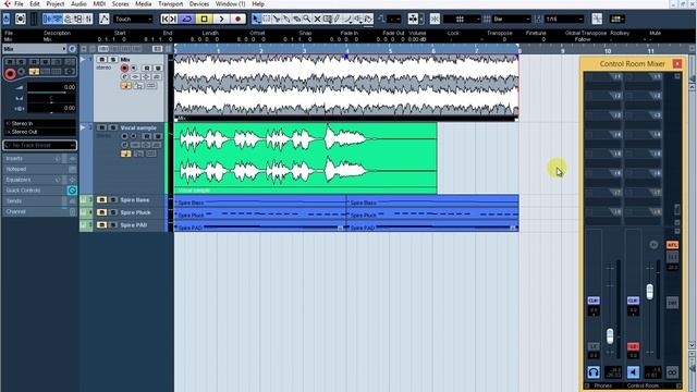 Как удалить вокал из трека, если имеется оригинал акапеллы (Cubase 5) смотреть онлайн