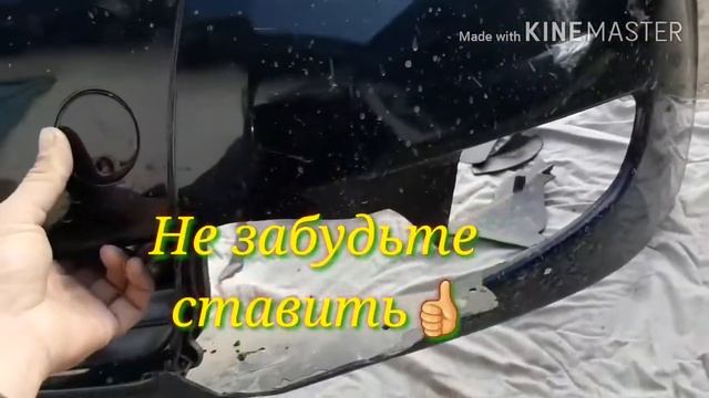 Снимаем бампер на приоре и ремонтируем смотреть онлайн