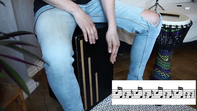 Smells Like Teen Spirit - Cajon Cover | Nirvana на кахоне | Полный разбор трека для кахона и джембе