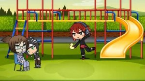 бабушка и внук/горка/Gacha Life