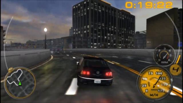 Midnight Club 3: DUB Edition (PSP, 2005) - VW Phaeton Test Drive