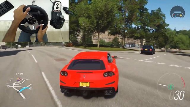 FORZA HORIZON 4 - FERRARI GTC4 LUSSO 2017 - [TEST DRIVE] смотреть онлайн