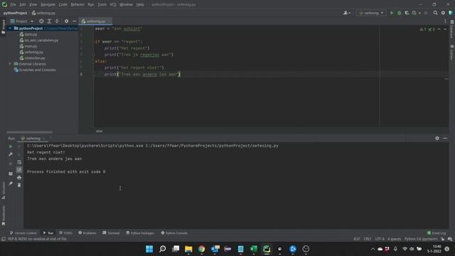 Python - 3 - if .. else en elif statements смотреть онлайн