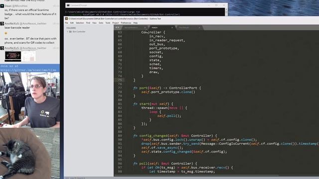 Merch testing, Refactoring the Rust for Websocketing the C++ @scanlime-in-progress смотреть онлайн