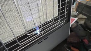 Газовый обогреватель Ballu BIGH-55. Первый запуск.