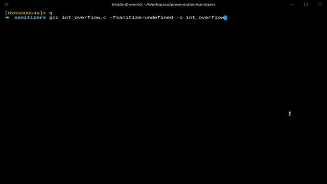 UBSan Integer Overflow Instrumentation смотреть онлайн