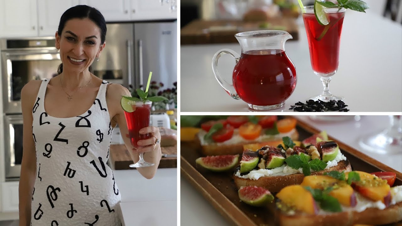 Холодный Чай с Базиликом - Быстрый Полезный Ланч - Рецепт от Эгине - Heghineh смотреть онлайн