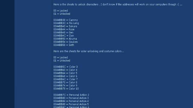 Street Fighter 4 Cheats - How to Add Cheats in Cheat Engine 5.4 смотреть онлайн