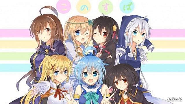 Konosuba Fantastic Days mobile game opening Full смотреть онлайн