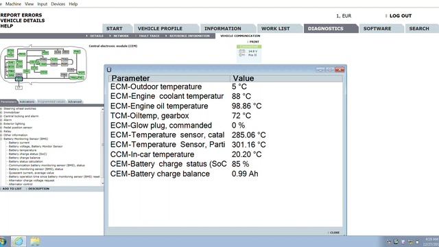 Volvo engine, gearbox (Geartronic) and cat temperatures in winter, city + country roads VOLVO V70 D смотреть онлайн