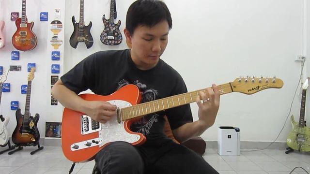ทดลองเสียงกีตาร์ NNG TYSDY TELE GUITAR CLEAN SOUND смотреть онлайн