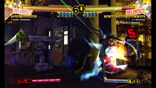 P4A Yosuke beginner combos смотреть онлайн