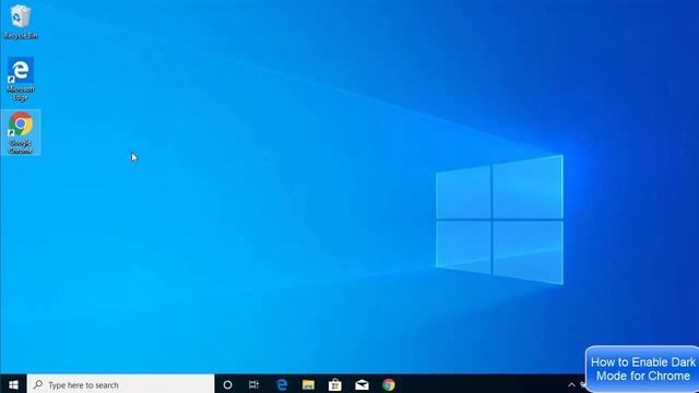 How to Enable Dark Mode on Google Chrome смотреть онлайн
