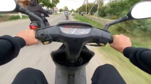 Покатушки на Хонда Дио 27. Диоводы, Ямаха, Сузуки