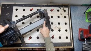 Интересная пилорама из цепной пилы своими руками