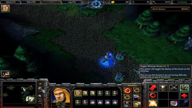 Warcraft 3 - 07 - Human Campaign: The Scourge of Lordaeron - The March of the Scourge смотреть онлайн