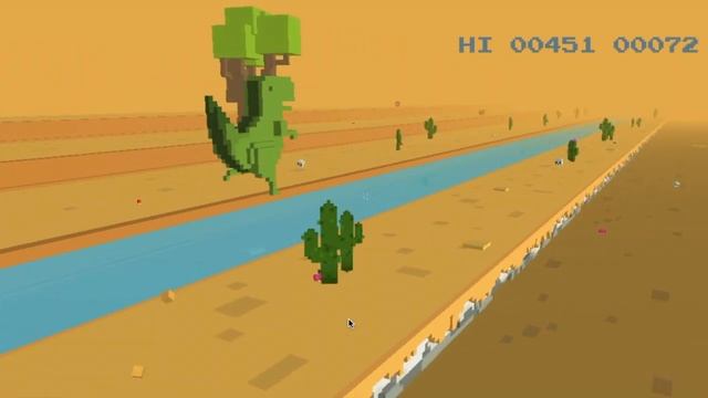 T Rex Run 3D смотреть онлайн