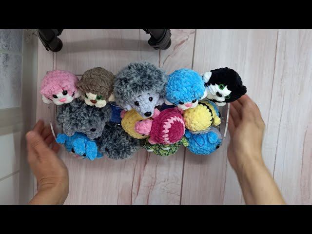 Марафон #101амигуруми_3 отчет 3. Итого 125 игрушек. Опять ярмарка. смотреть онлайн