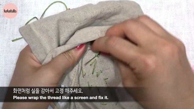 [프랑스자수] baby's breath, gypsophila?! Small bouquet 안개꽃?! 작은꽃다발 смотреть онлайн