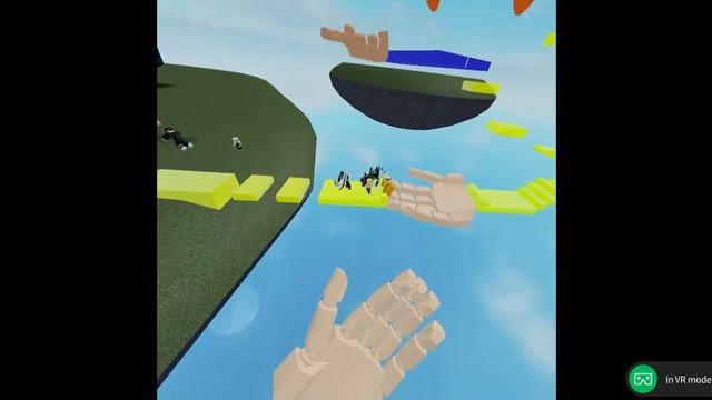 Playing Roblox VR Hands with Oculus Quest 2 Part 4 смотреть онлайн