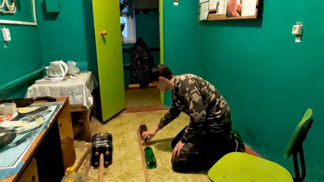 #1 Самодельный спортзал за 30 минут. смотреть онлайн