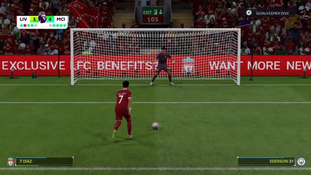 EA SPORTS FC 24 - Liverpool VS Manchester City | Penalty Shootout | PS4 | HD смотреть онлайн