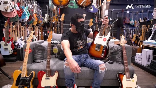 Squier Classic Vibe 60'S Telecaster Custom in 3 Tone Sunburst смотреть онлайн