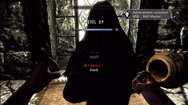 LEVEL 100 SNEAK ON SKYRIM! смотреть онлайн