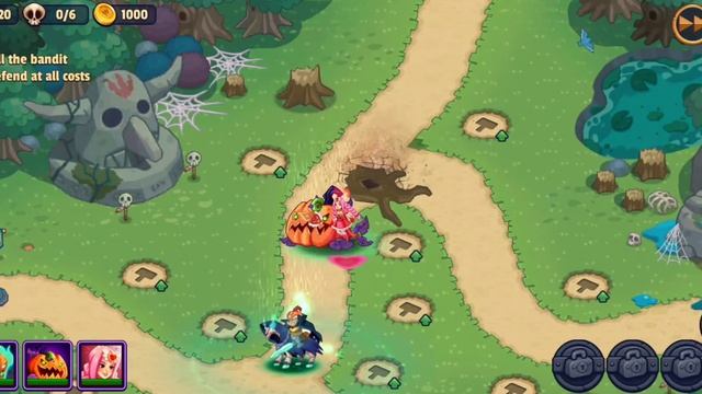 Realm Defense - Daily Mission - Tap to trigger an Environmental Trap смотреть онлайн