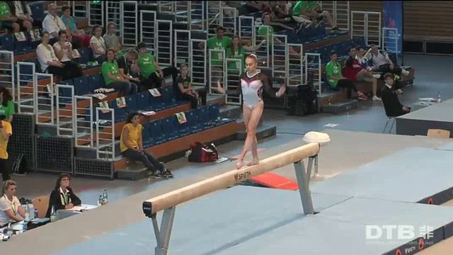 Tabea Alt (GER) BB EF Nationals 2016 смотреть онлайн