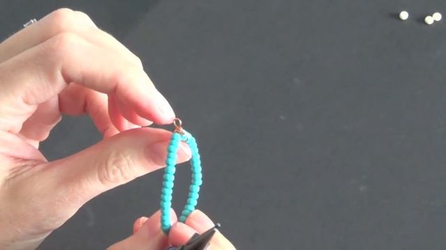 DIY Beaded Wire Hoop Earrings Tutorial - Jewelry Making Tutorial смотреть онлайн