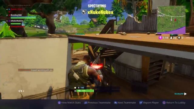 Fortnite Squad Gameplay w/ Game Trix + Friends смотреть онлайн