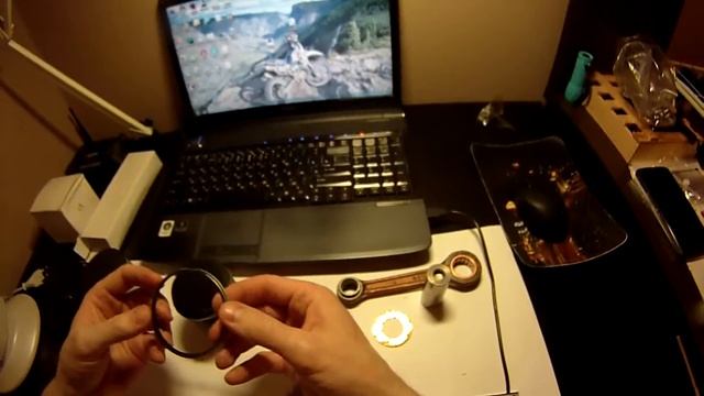 Honda CRM250AR connecting rod and piston, Aliexpress смотреть онлайн