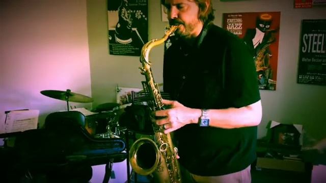 Tom Luer Playing His Retro-Revival "Super D" 7* NY Tenor Sax Mouthpiece! смотреть онлайн