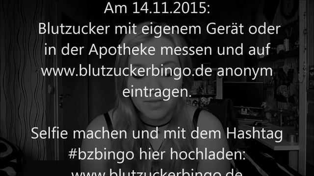 Blutzuckerbingo am Weltdiabetestag 2015 - Macht mit смотреть онлайн