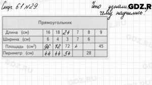 Что узнали, чему научились, стр. 61 № 29 - Математика 3 класс 2 часть Моро