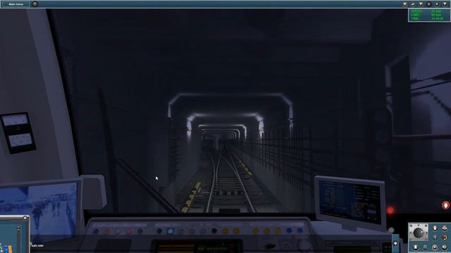 Trainz 12. Вечерняя поездка по Арбатско-Покровской линии метро смотреть онлайн