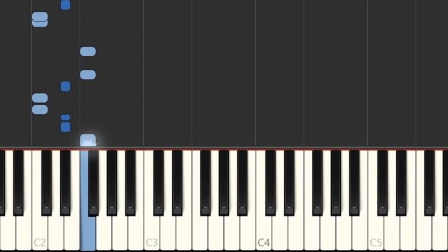 "Axel F" Harold Faltermeyer Piano Sheet Music Synthesia Preview смотреть онлайн