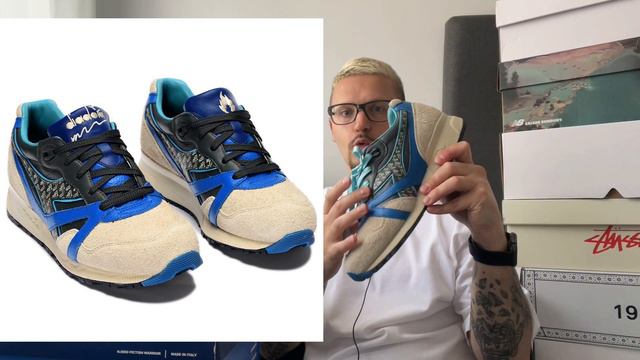 Обзор №86: Diadora N9000 x Hanon ''Pictish Warrior'' смотреть онлайн