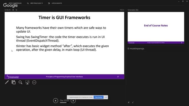 Principles of Programming Graphical User Interfaces 2019/8 смотреть онлайн